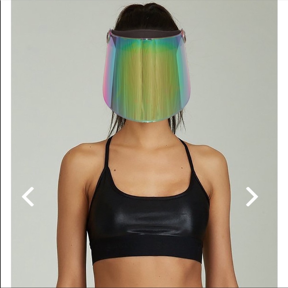 Noli Yoga Iridescent Face Shield - Black